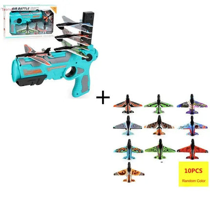 Children's outdoor toys  Hand-Throwing Spin Glider Toy Launcher for Boys trendmeg