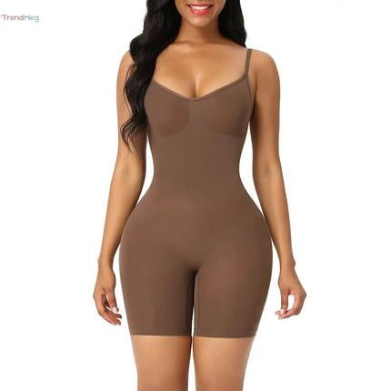 Colombian Seamless Sculpting Bodysuit for Women – Push-Up Butt Lifter, Thigh Slimmer, Slimming Shapewear Body Shaper trendmeg