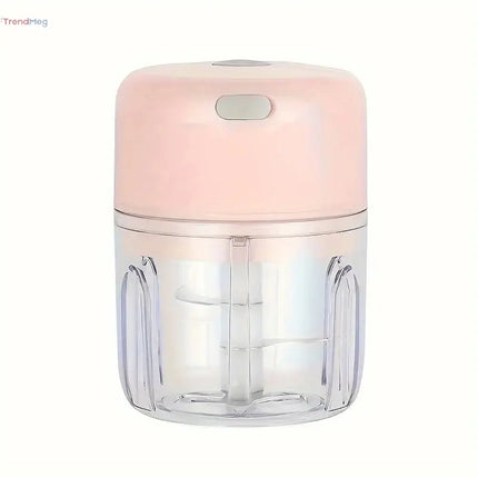 USB Rechargeable Mini Food Chopper – Electric Garlic Masher, Portable Meat Grinder, and Vegetable Chopper for Kitchen Gadgets trendmeg