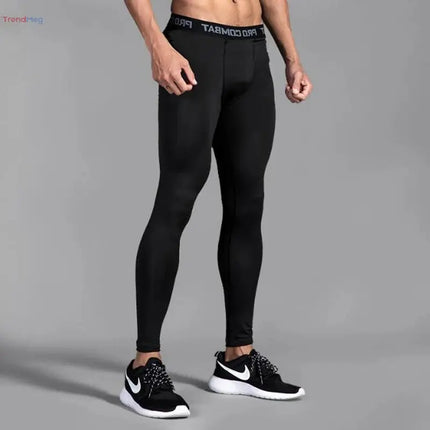 Men's Compression Pants & Tights – Cool Dry Leggings, Sports Baselayer, Running Tights, Athletic Workout Activewear Shorts trendmeg