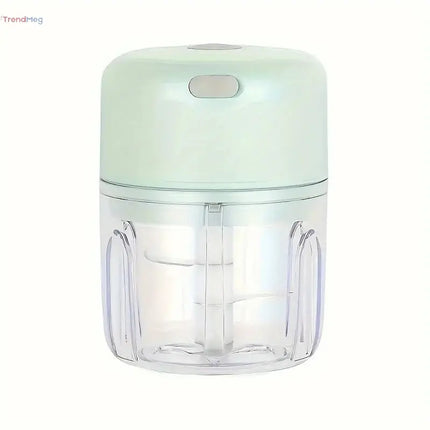 USB Rechargeable Mini Food Chopper – Electric Garlic Masher, Portable Meat Grinder, and Vegetable Chopper for Kitchen Gadgets trendmeg