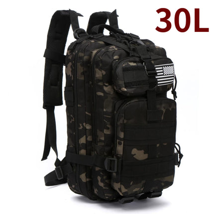 Tactical Backpack 50L/30L Tactical Camo Backpack for Men – Molle Waterproof Hiking, Camping, and Hunting Bag