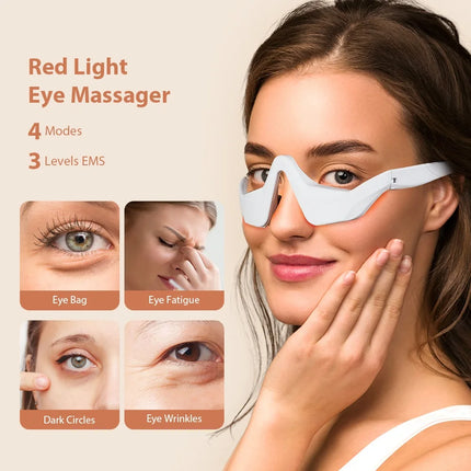 Eye Massager for Wrinkle Removal, Dark Circles, and Eye Bag Reduction – Relieve Eye Fatigue with this Eye Care Beauty Device