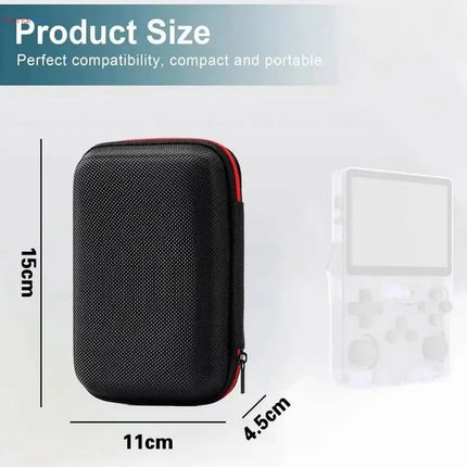 Tempered Glass Screen Protector & Portable Storage Case Set for R36S/R35S Console – Essential Accessories Kit trendmeg