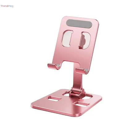 Universal All Aluminum Alloy Foldable Desk Phone Holder Mount Stand For Mobile Phone Holder For Tablet Desktop Metal Holder trendmeg