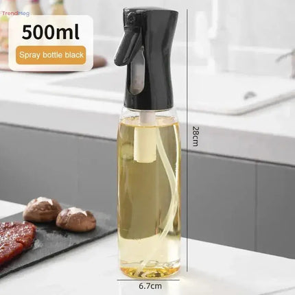 1Pc Oil Spray Bottle – 200/300/500ml Edible Olive Oil Dispenser for Kitchen, Air Fryer, and Cooking trendmeg