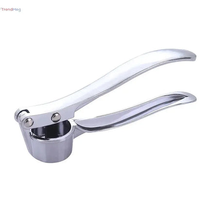 Stainless Steel Handheld Garlic Press – Crusher, Mincer, and Grinder Kitchen Tool trendmeg