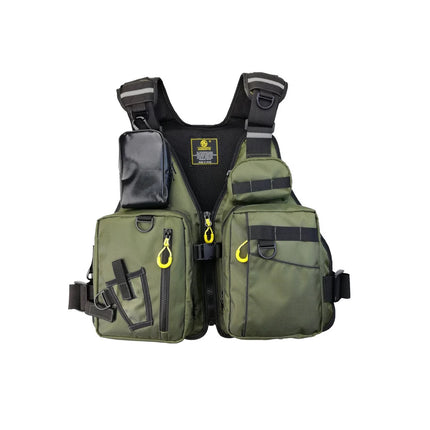 Outdoor Vest Multi-Functional Life Jacket Vest for Outdoor Fishing – Safety, Storage, and Buoyancy