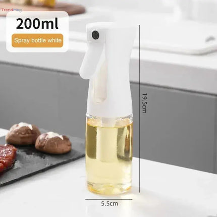 1Pc Oil Spray Bottle – 200/300/500ml Edible Olive Oil Dispenser for Kitchen, Air Fryer, and Cooking trendmeg