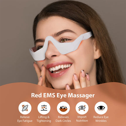 Eye Massager for Wrinkle Removal, Dark Circles, and Eye Bag Reduction – Relieve Eye Fatigue with this Eye Care Beauty Device