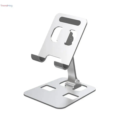 Universal All Aluminum Alloy Foldable Desk Phone Holder Mount Stand For Mobile Phone Holder For Tablet Desktop Metal Holder trendmeg