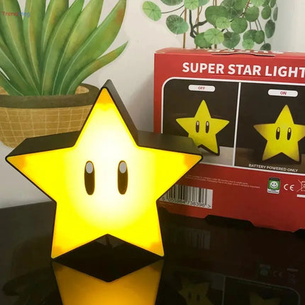 Super Star LED Music Night Light – USB Rechargeable Desk Lamp with Sound, Perfect Gift for Christmas & Toys trendmeg