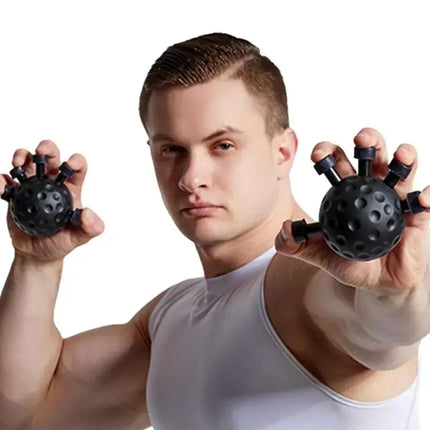 Adjustable Hand Grip Strengthener for Forearm Training, Finger Exerciser, and Climbing Workout