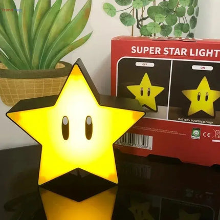 Super Star LED Music Night Light – USB Rechargeable Desk Lamp with Sound, Perfect Gift for Christmas & Toys trendmeg