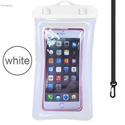 Floating Waterproof Phone Case with Airbag & Strap for iPhone 11–15 Pro Max, Samsung S23/S22, Xiaomi, Huawei trendmeg