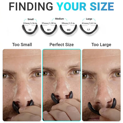 Magnetic Nasal Breathing Dilator – Anti-Snoring Nose Breathing Strips for Enhanced Breathing, Sports Performance, Oxygen Boost, and Sleep Aid