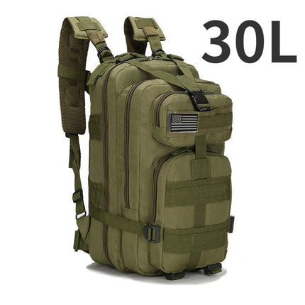 Tactical Backpack 50L/30L Tactical Camo Backpack for Men – Molle Waterproof Hiking, Camping, and Hunting Bag