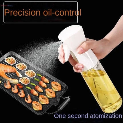 1Pc Oil Spray Bottle – 200/300/500ml Edible Olive Oil Dispenser for Kitchen, Air Fryer, and Cooking trendmeg