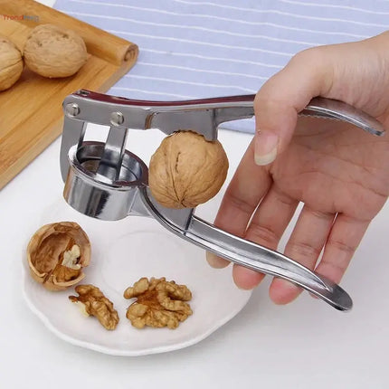 Stainless Steel Handheld Garlic Press – Crusher, Mincer, and Grinder Kitchen Tool trendmeg